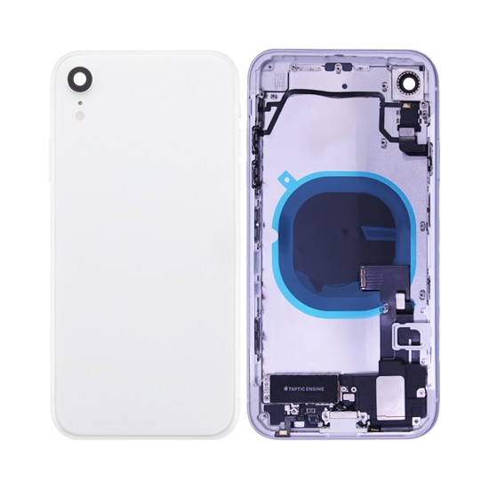 Tapa Traseira con Frame+Flex+Vibrator Apple iPhone XR Blanco